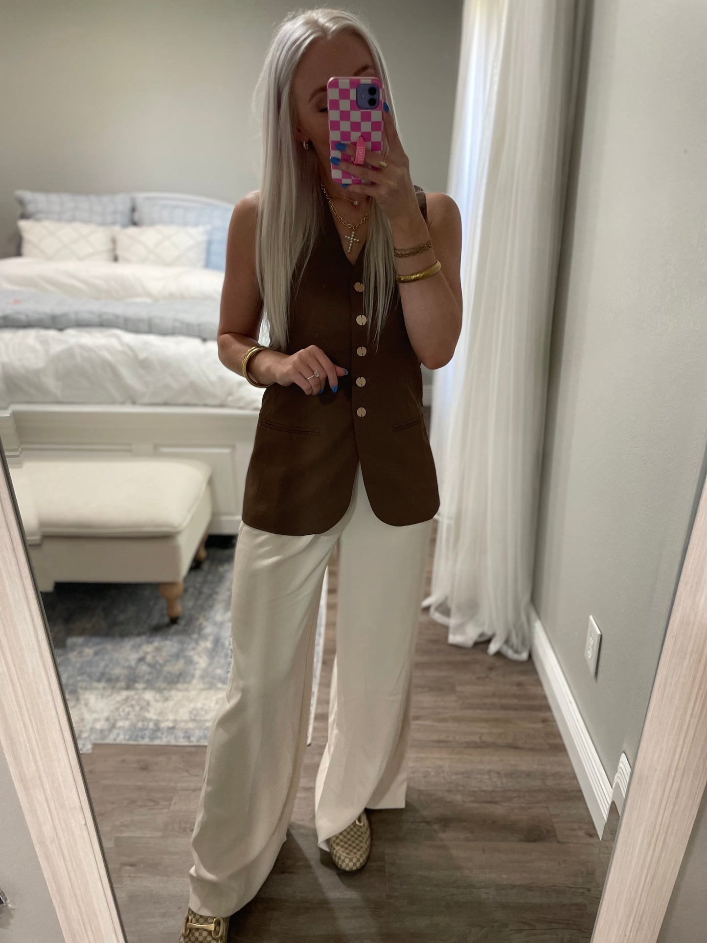 Old Money Blazer Top