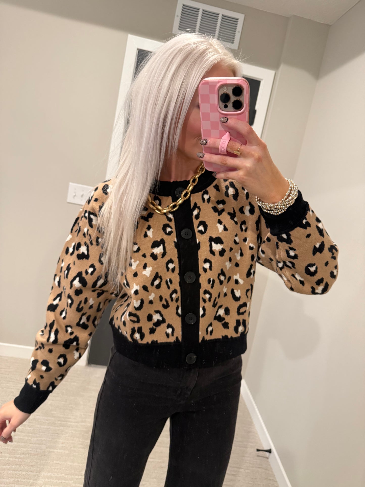 Lola Leopard Cardigan