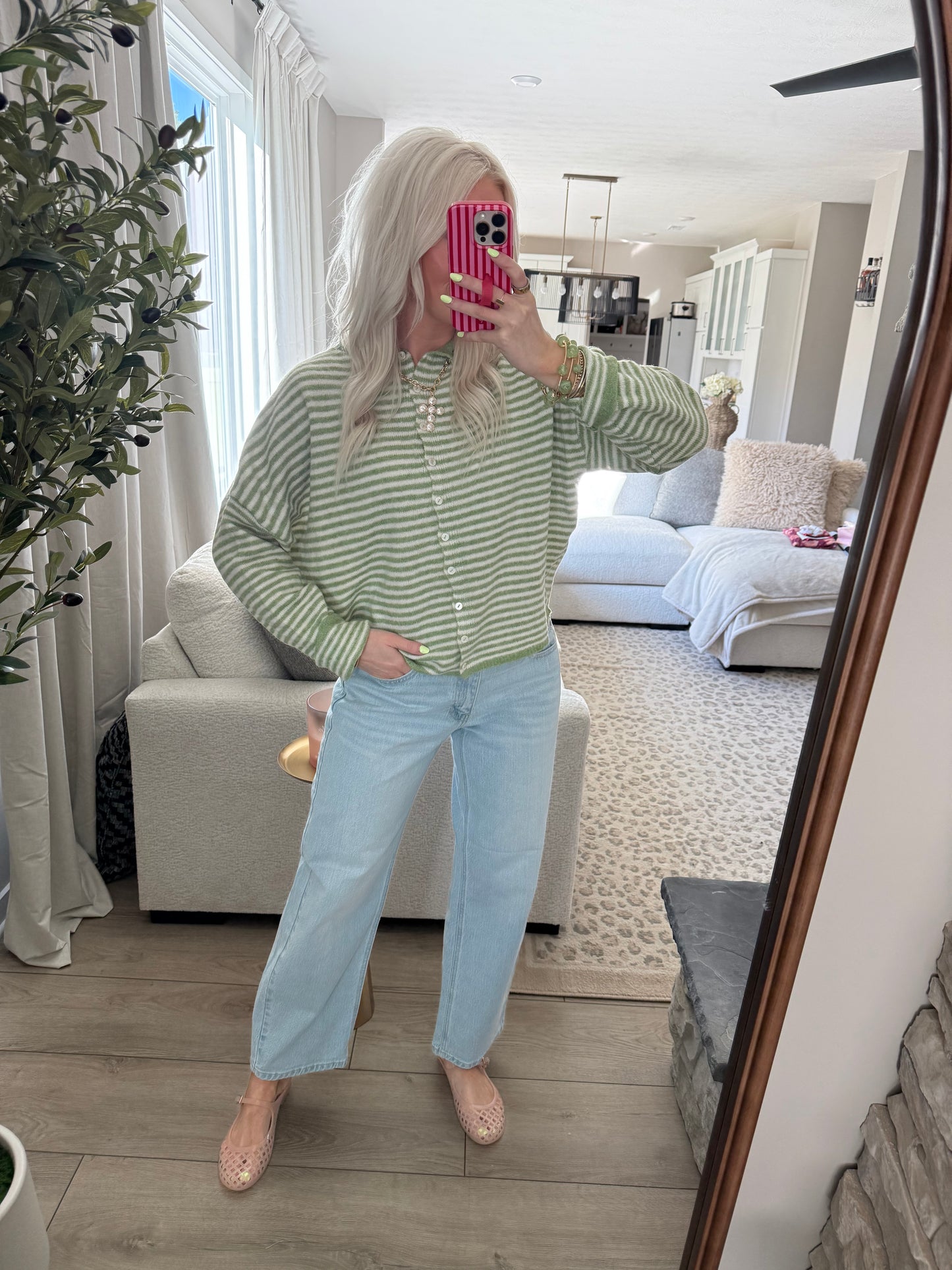 Light Denim Slight Barrel