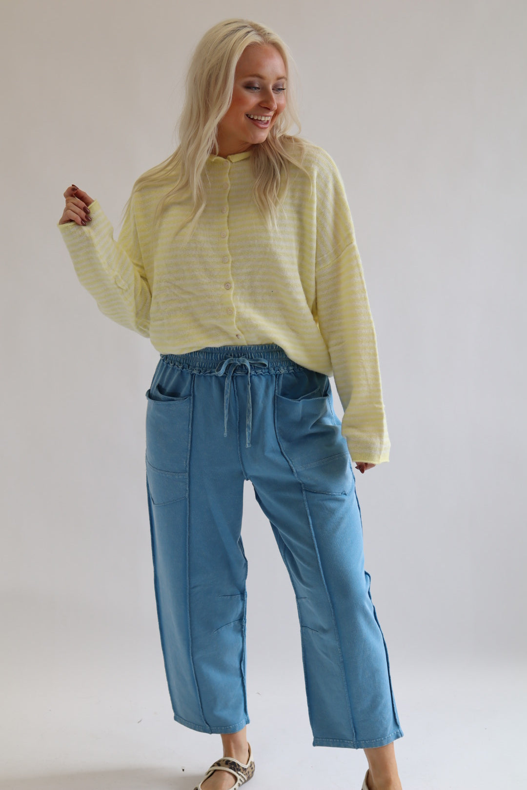 Blue Barrel Easel Pant