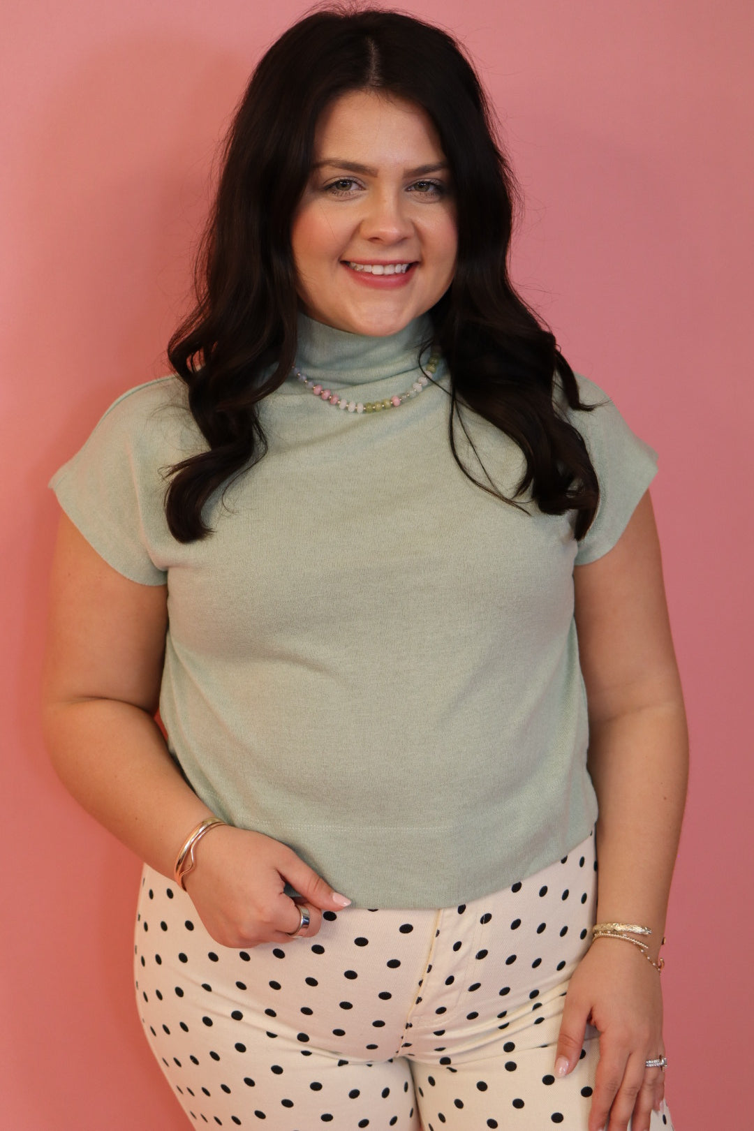 Ollie Mock-neck Top