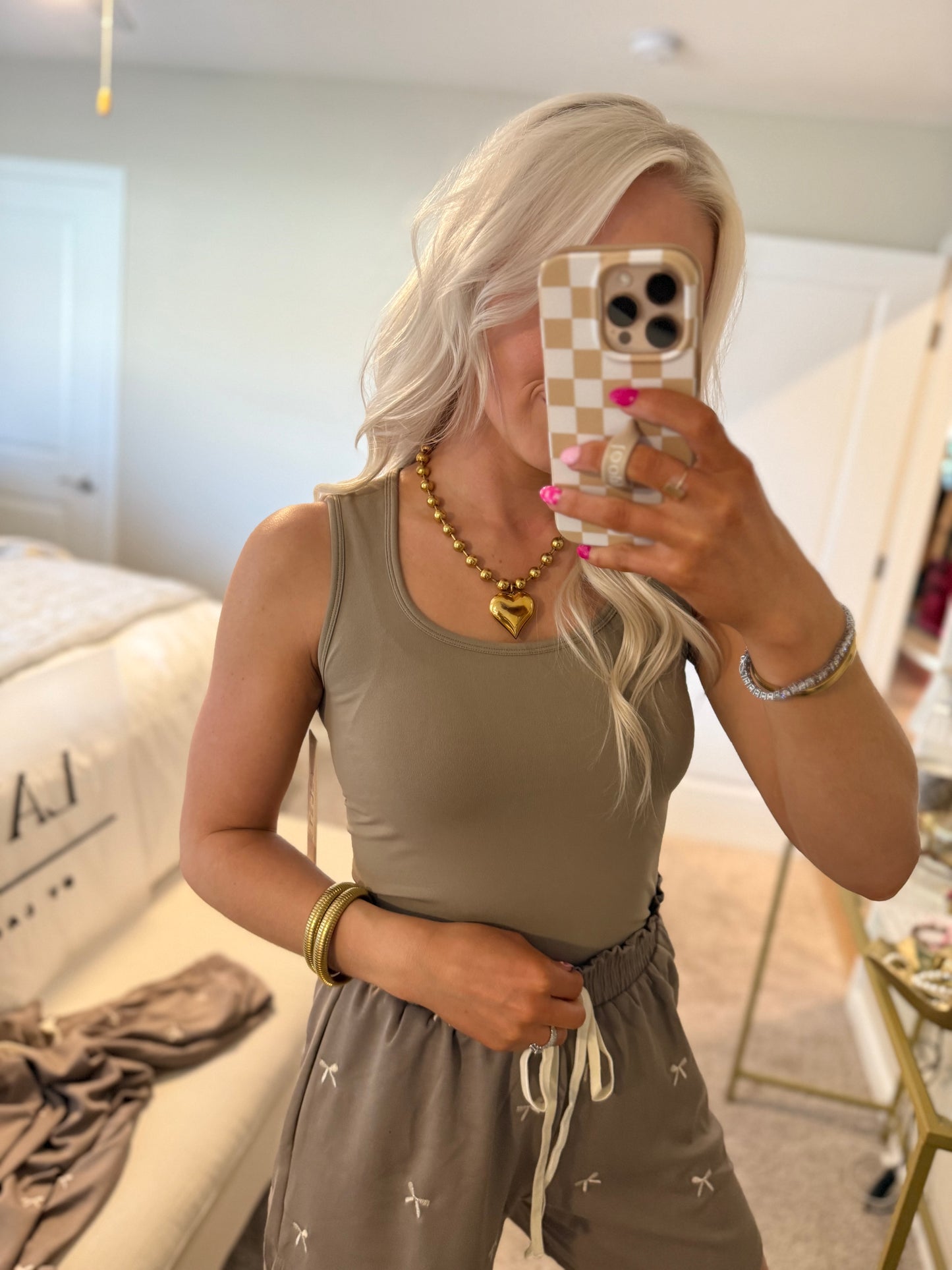 Cammie U Neck Tank
