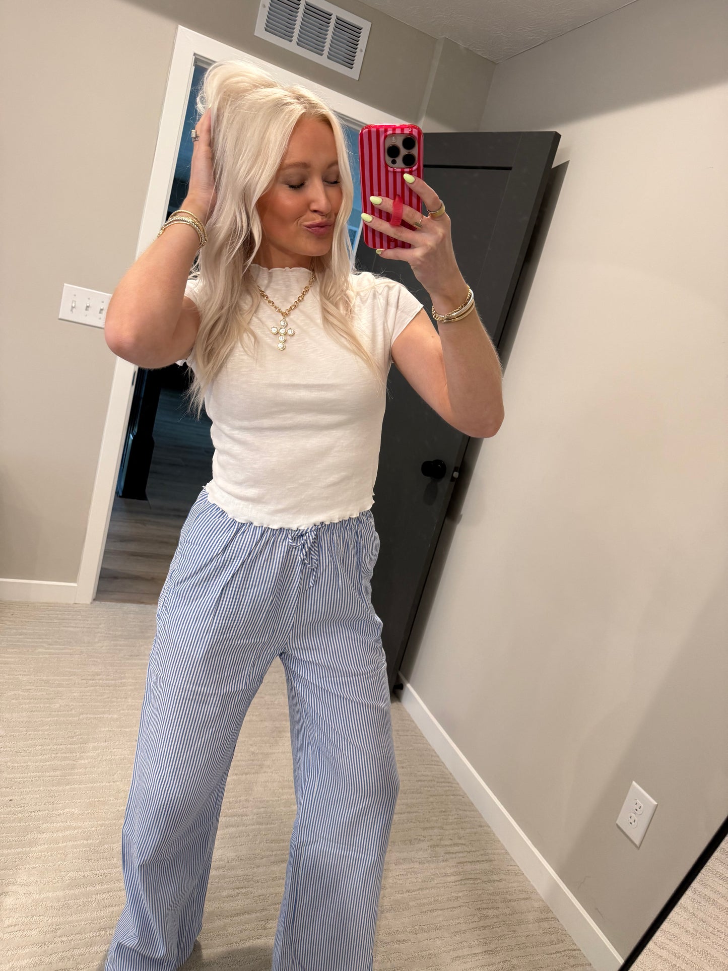 Sweet Whisper Ruffle Tee