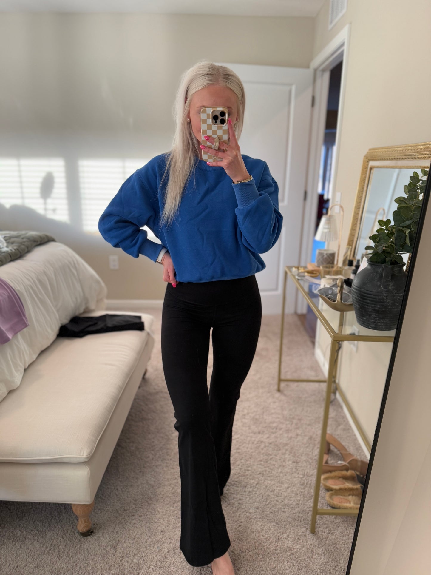 Cobalt Blue Crewneck