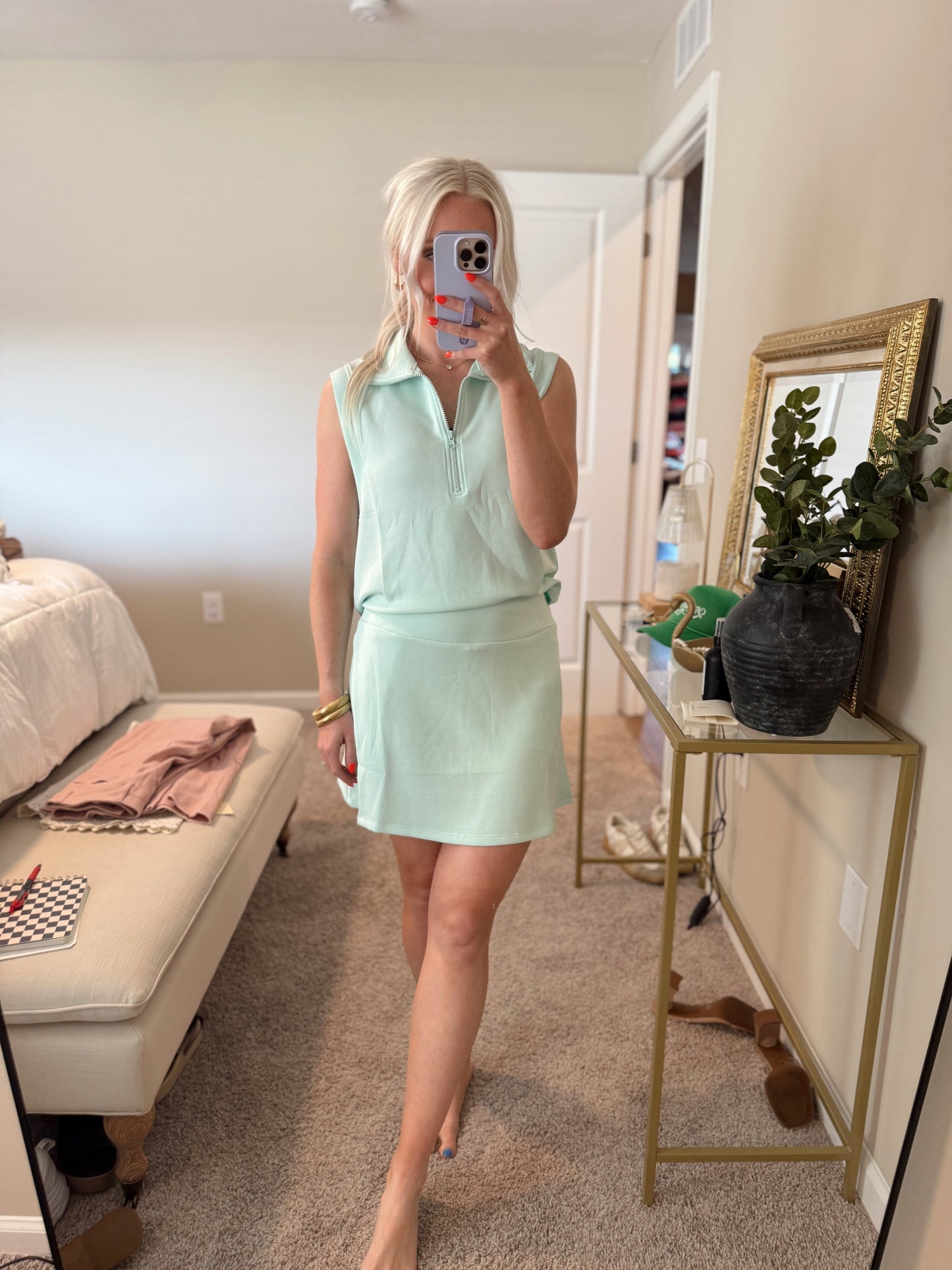 Ice Mint LUX Skort Set