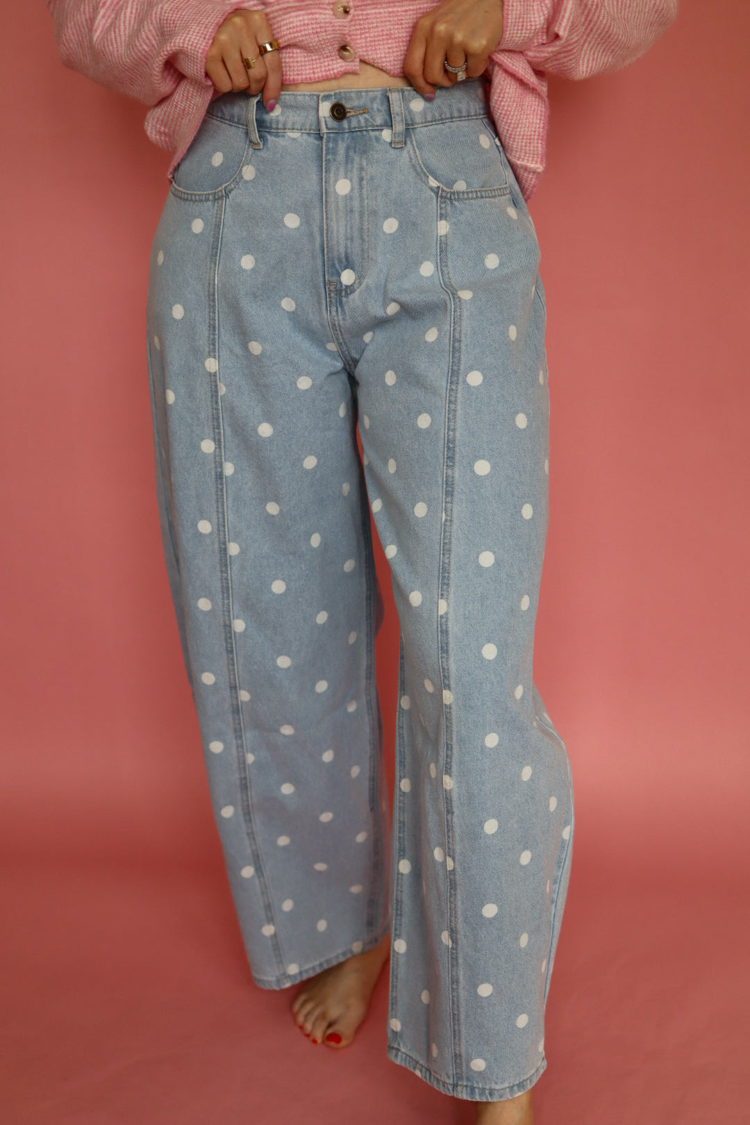 Dottie Denim Barrel Pant