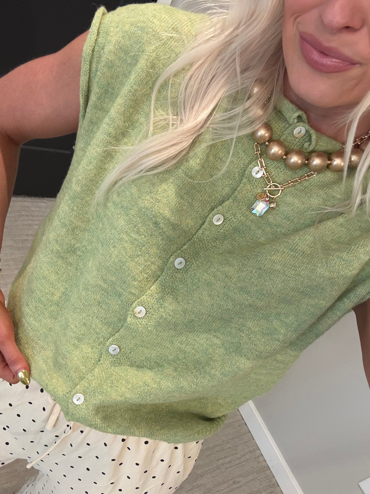 Ballie Cardigan Sweater Vest
