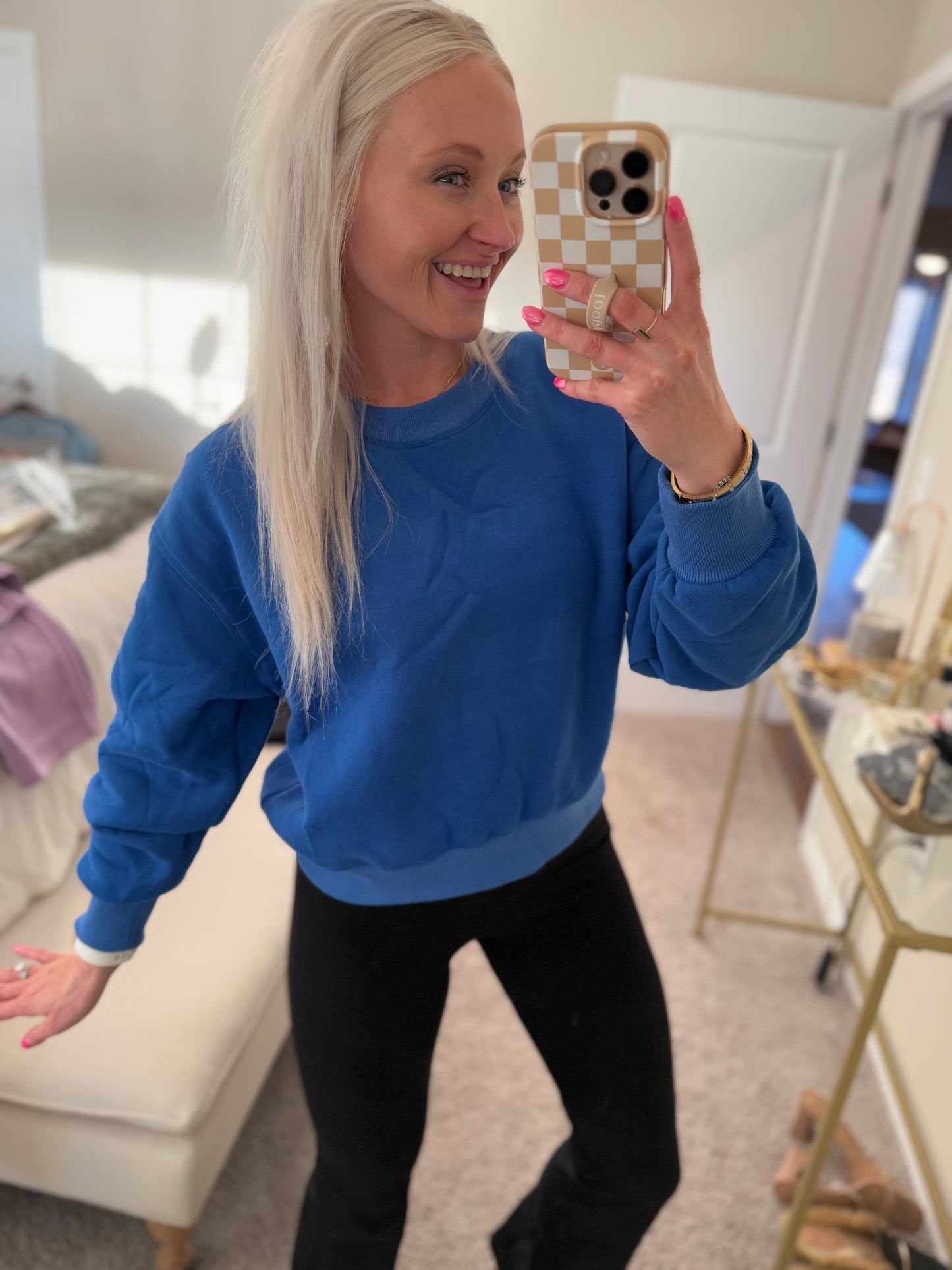 Cobalt Blue Crewneck