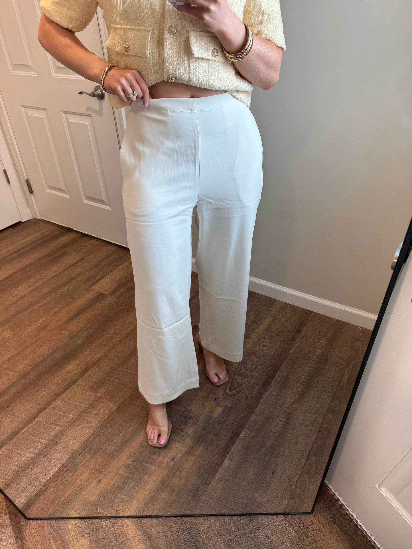 Cream Dress Pant
