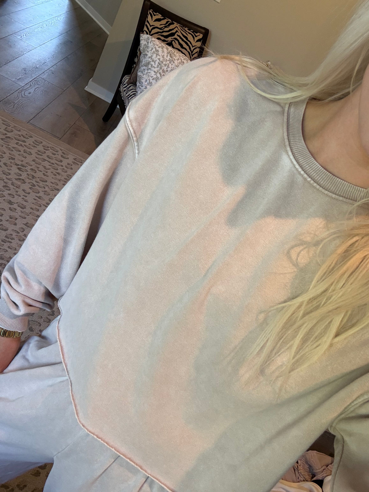 Dark Taupe Sweatshirt TOP