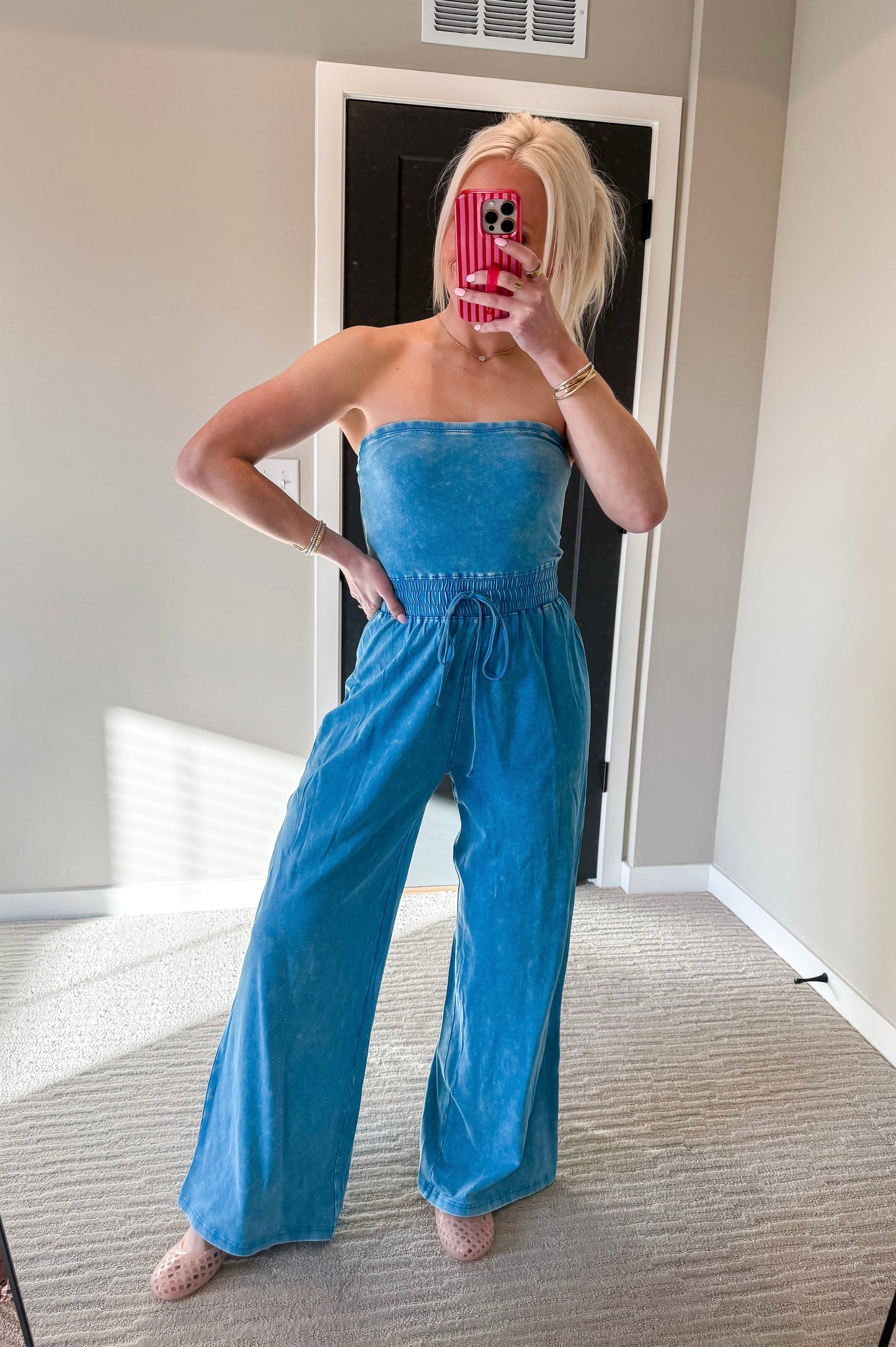 Midnight Drift Acid Wash Jumper