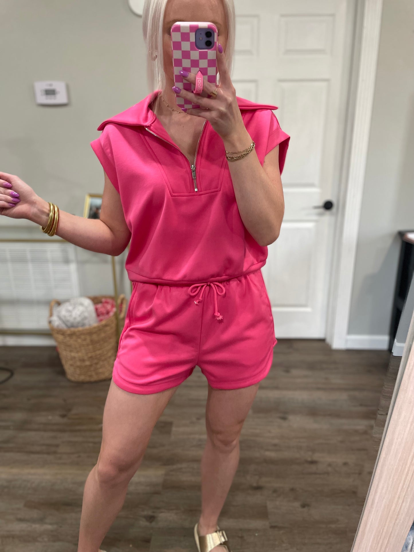 Blake Hot Pink Short Set