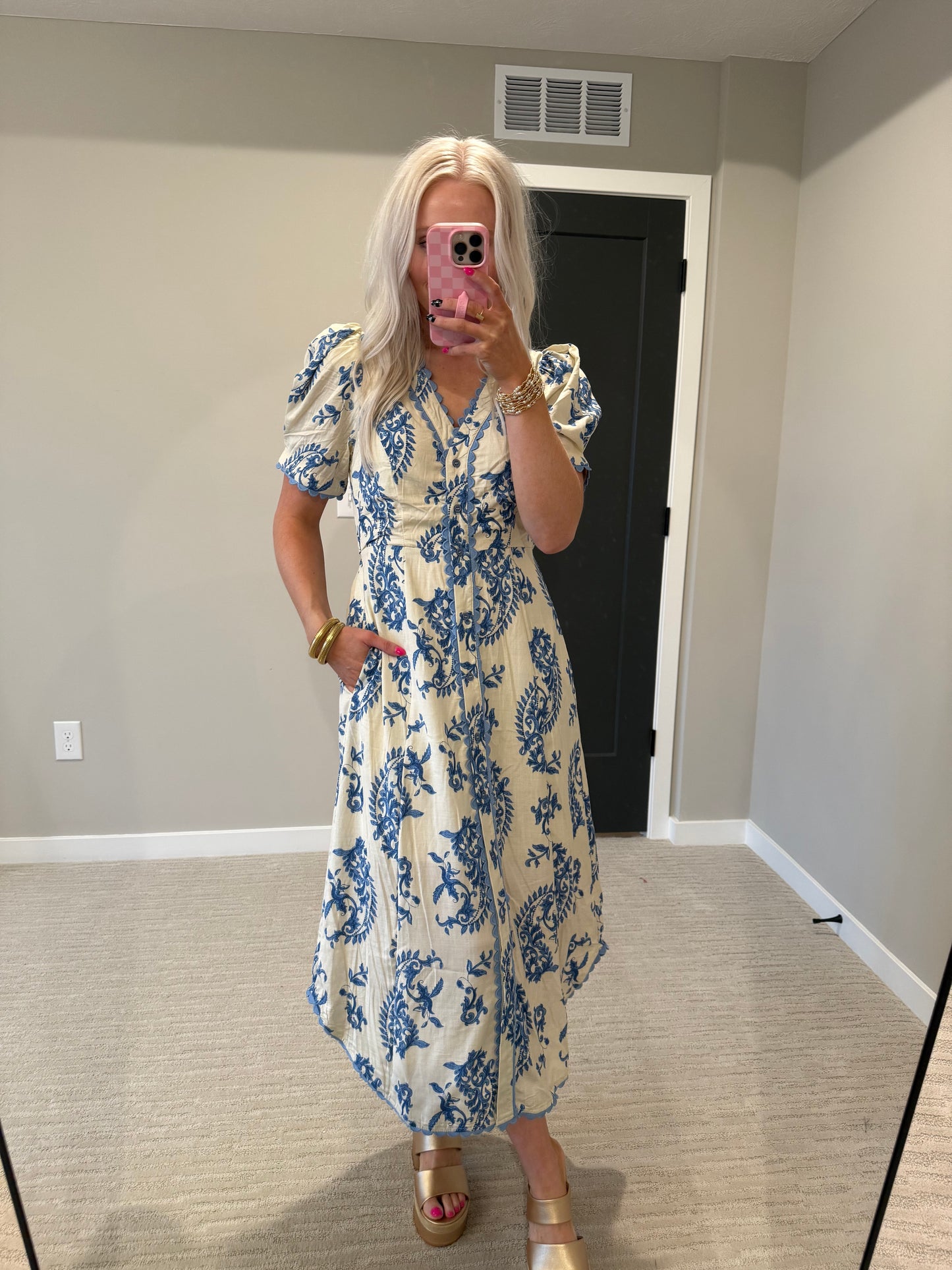 Bluebell Bloom Maxi