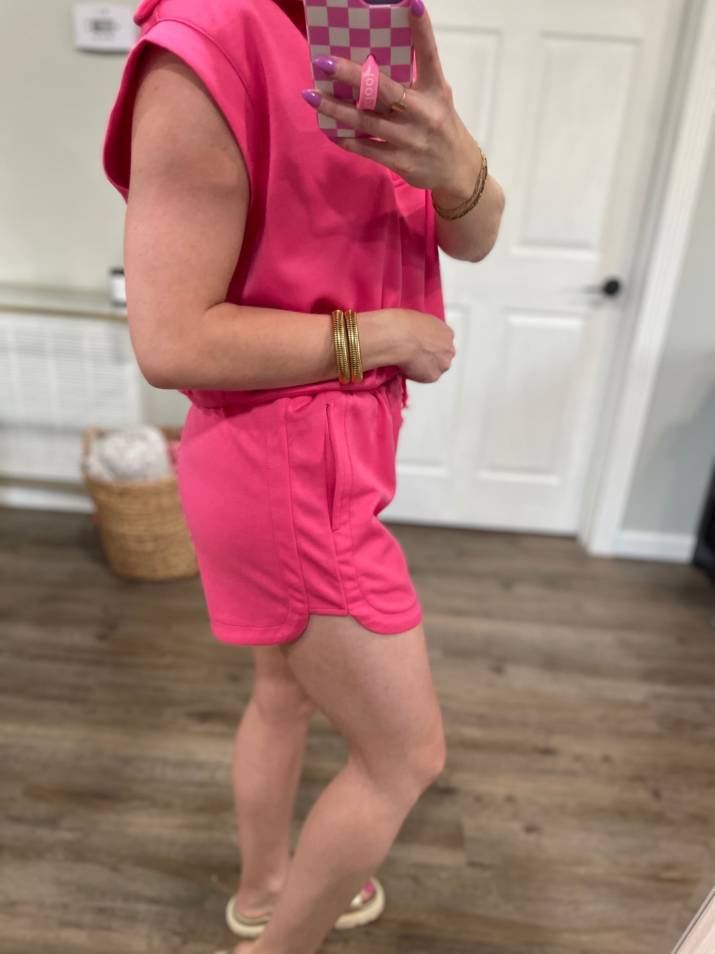 Blake Hot Pink Short Set