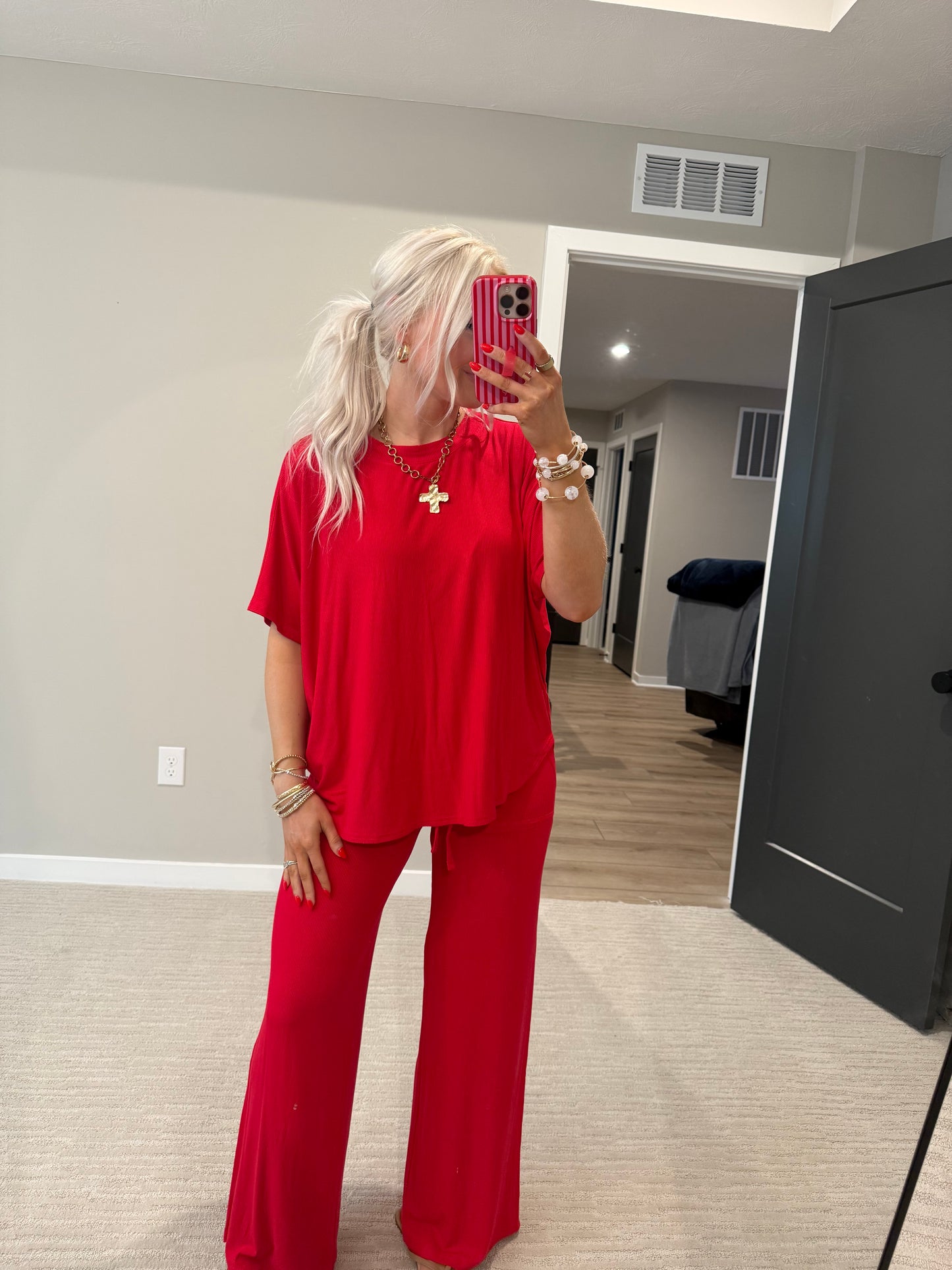 Nicole Soft Ribbed Set
