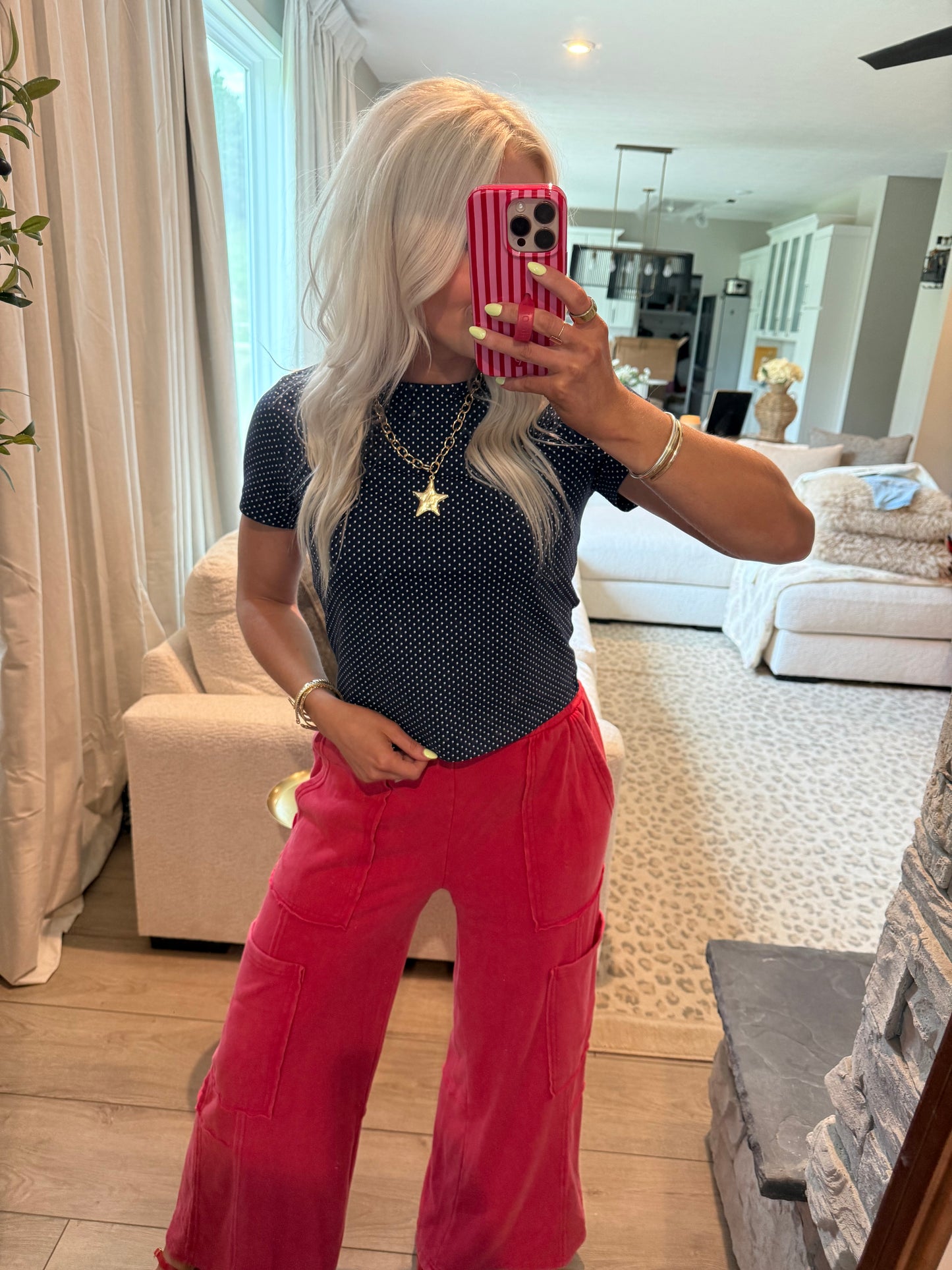 Patsy Polka Dot Tee