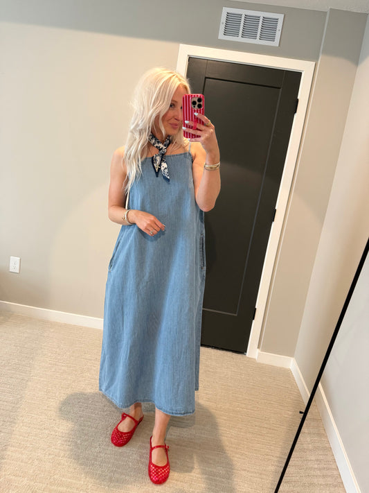 Blue Jean Baby Maxi