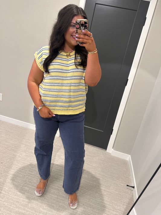 Denim Blue Utility Pant