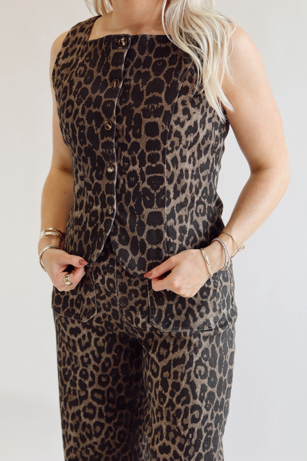 Lawson Leopard Vest