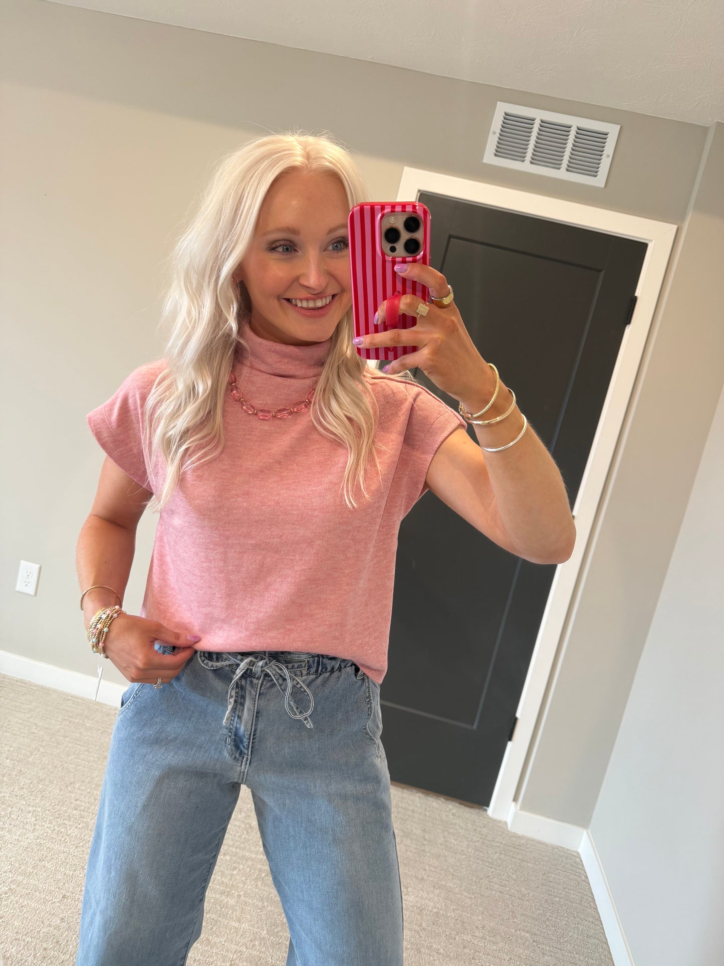 Ollie Mock-neck Top
