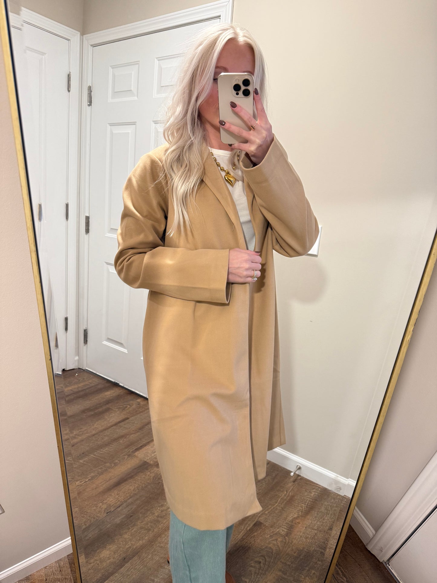 Camilla Camel Coat