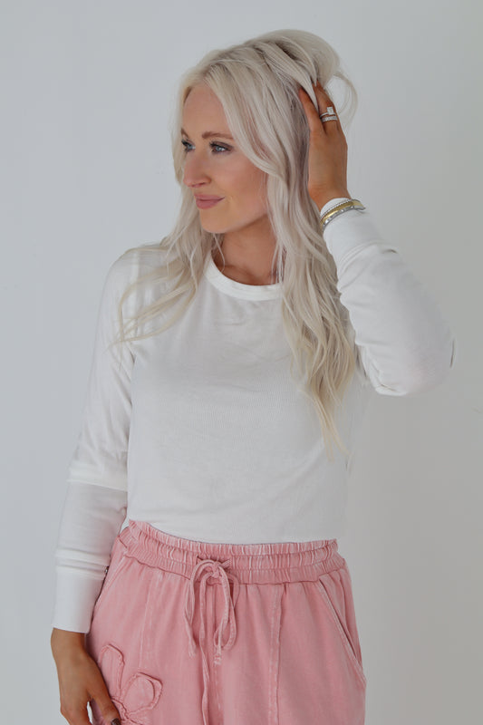 Stacy Soft Ribbed Top
