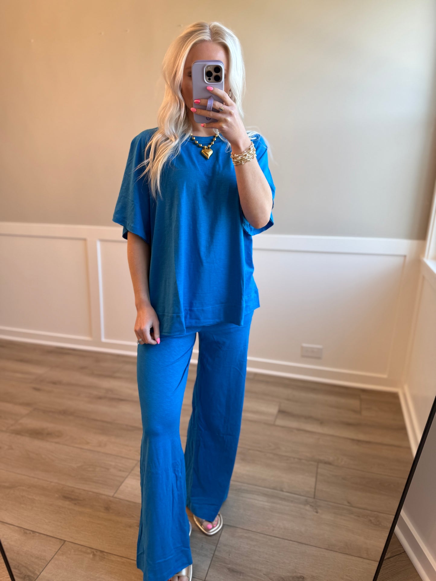 Ocean Blue Pant Set
