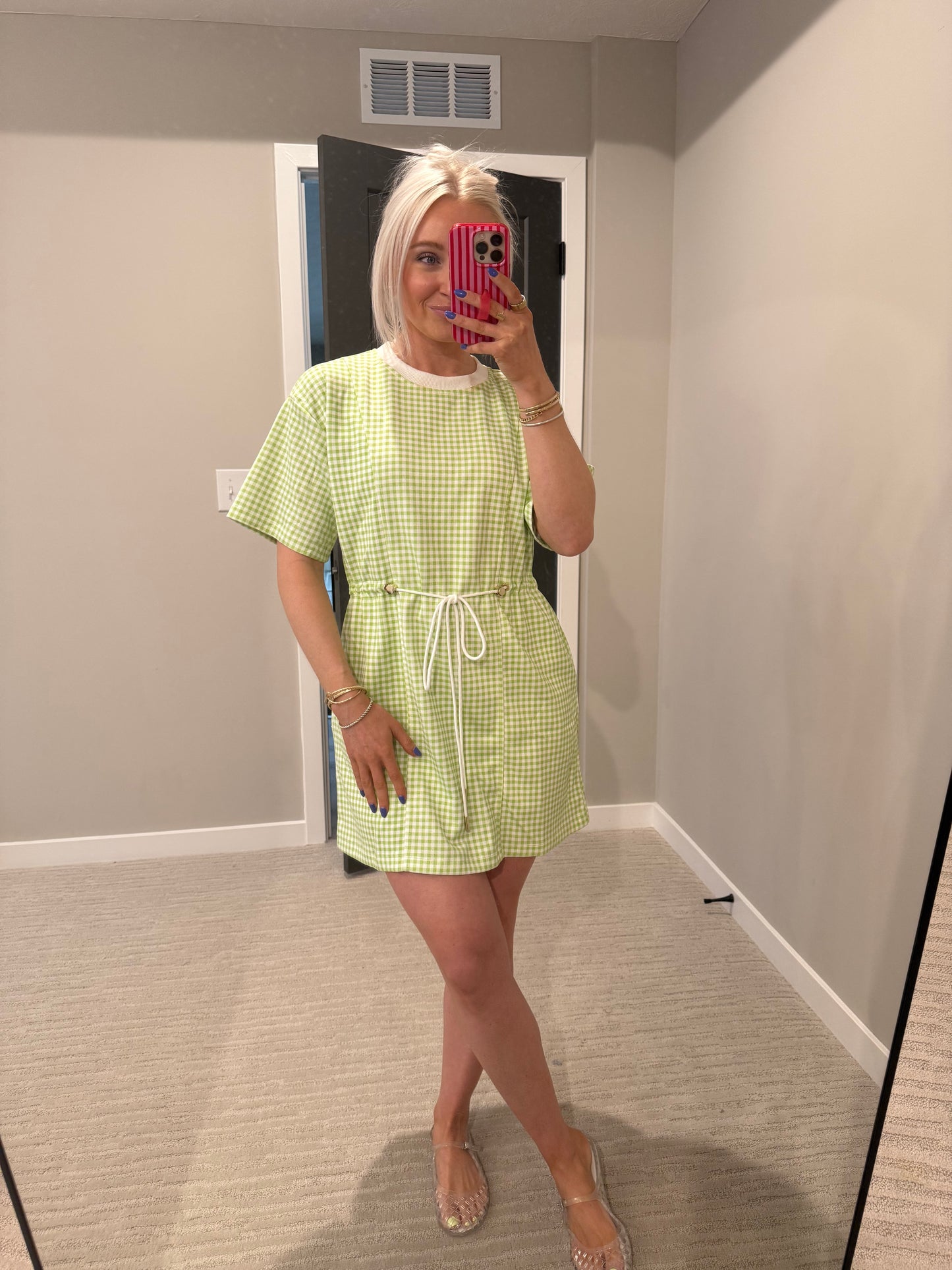 Garden Gingham Mini