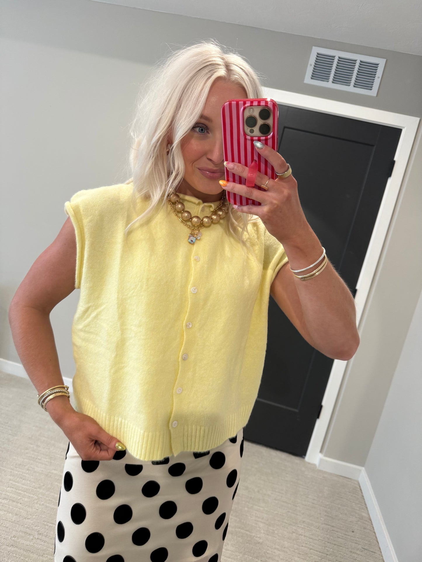 Ballie Cardigan Sweater Vest