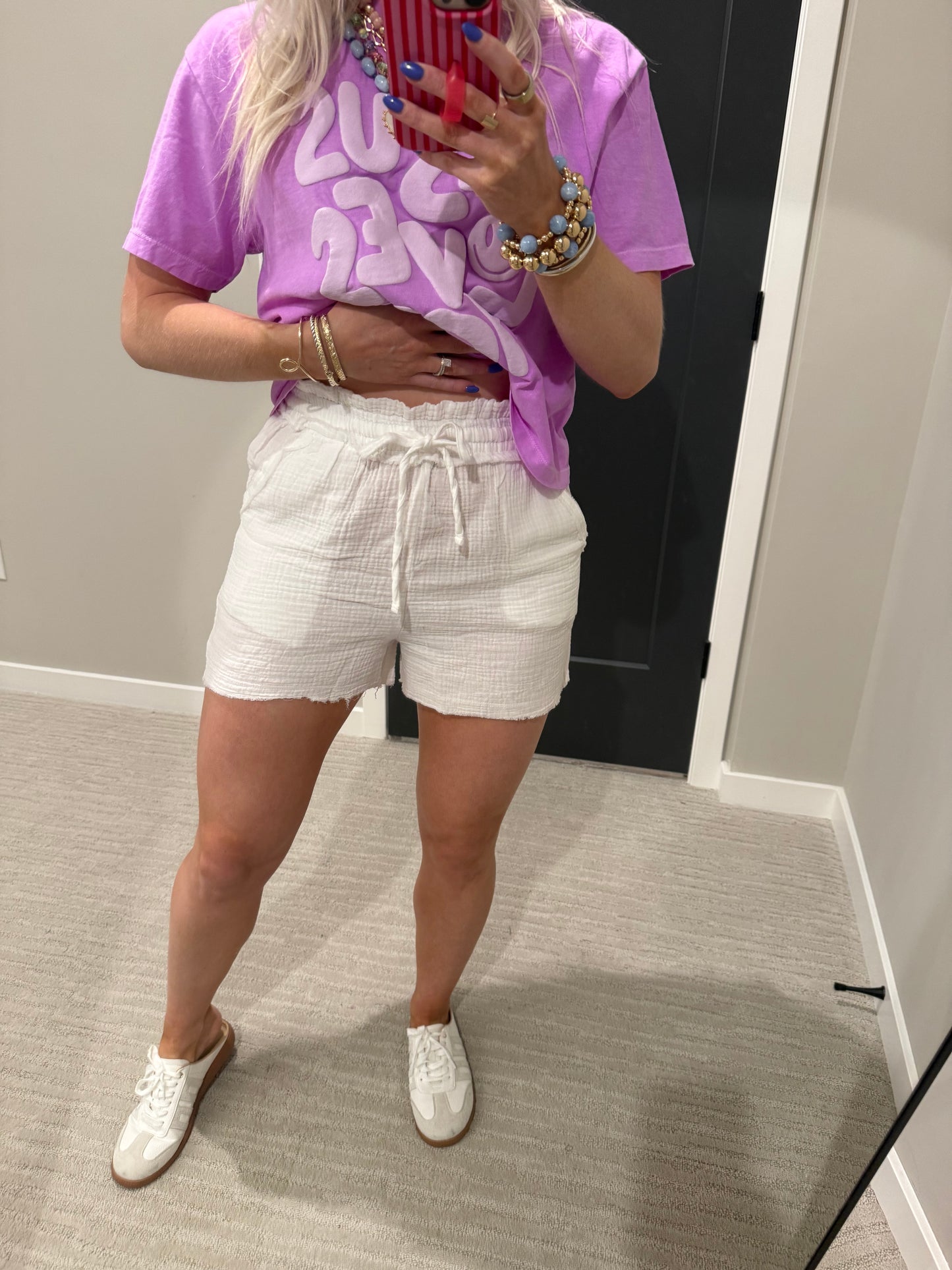 Gigi Gauze Short
