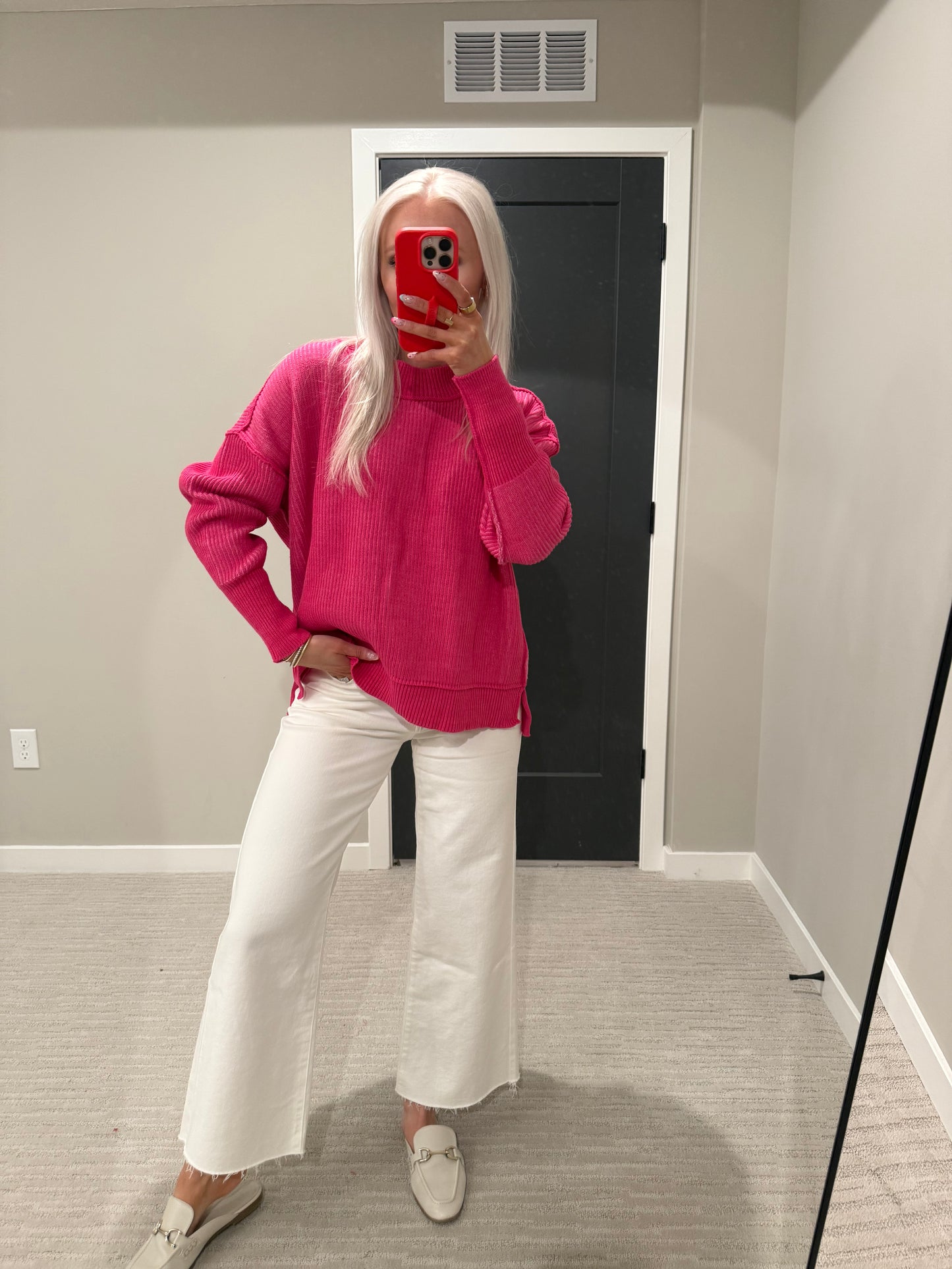 Mellisa Ribbed Round neck Sweater