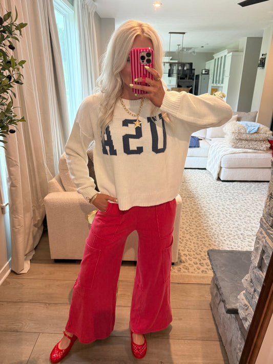 U.S.A Sweater
