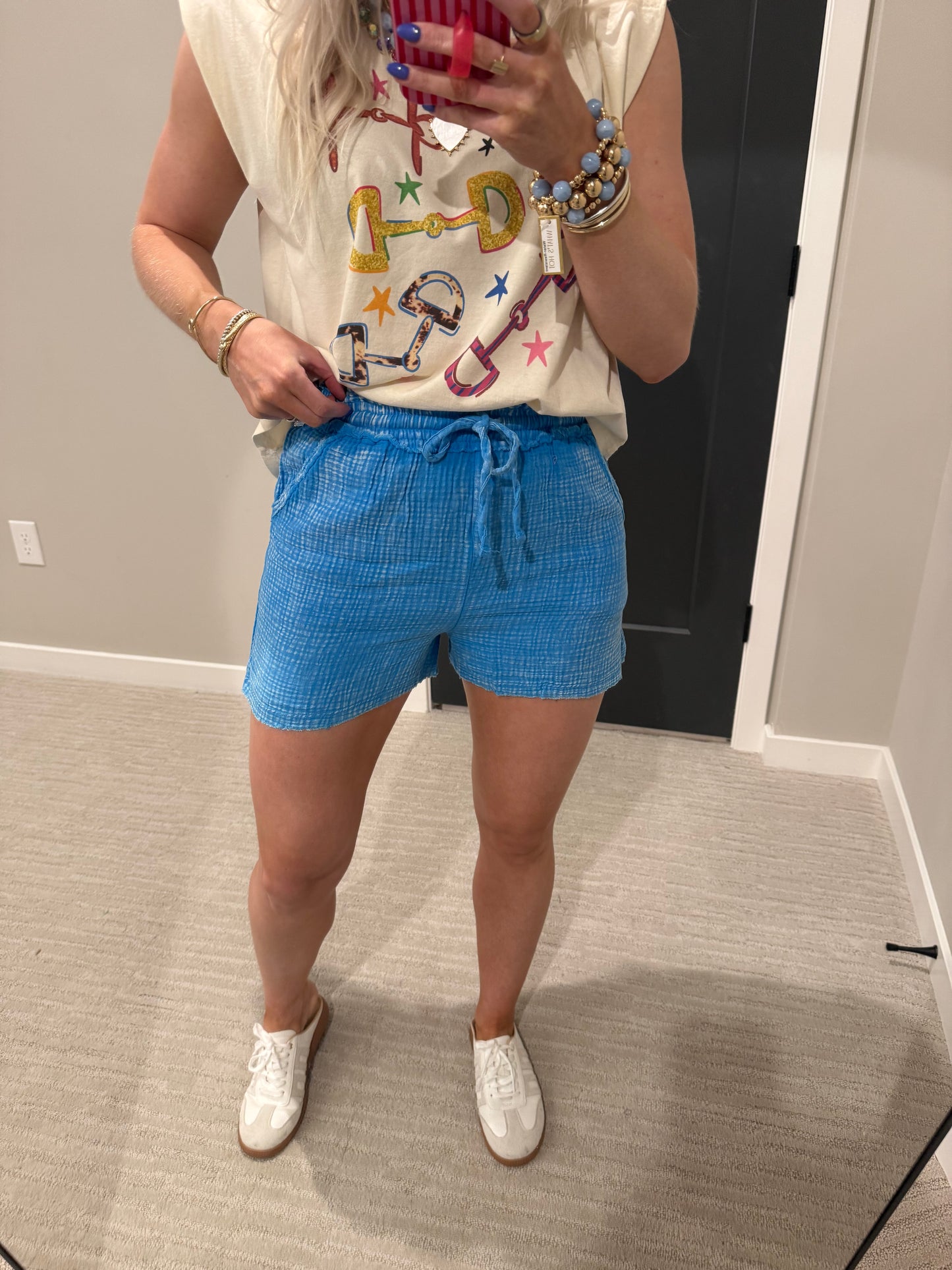 Gigi Gauze Short