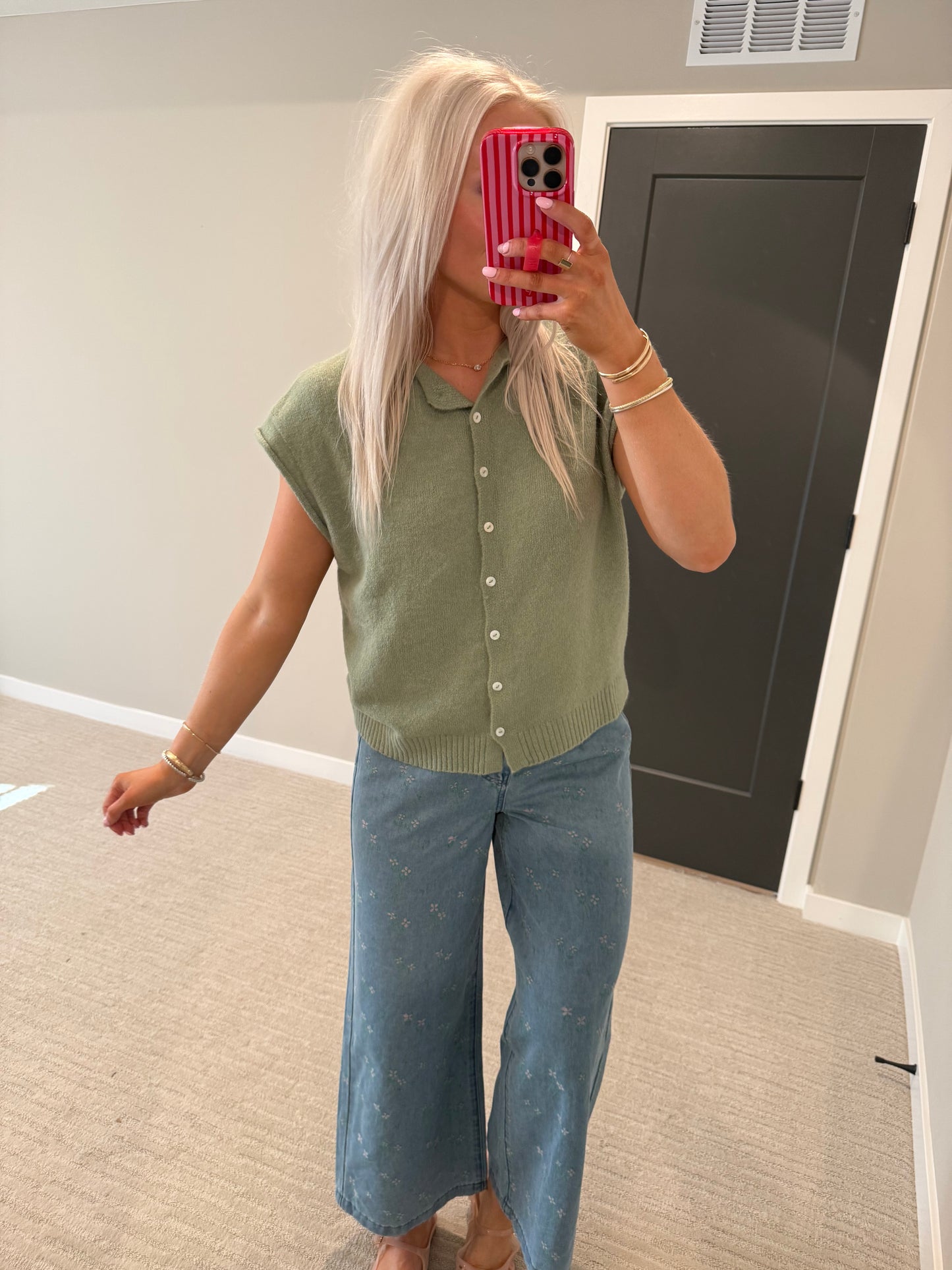 Olive You Knit Top