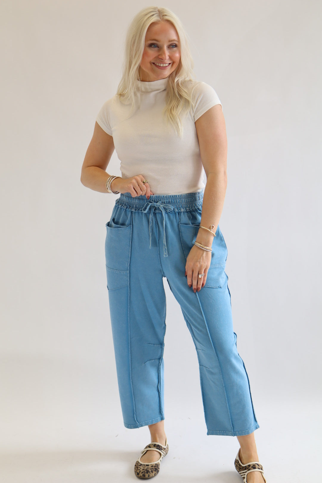 Blue Barrel Easel Pant