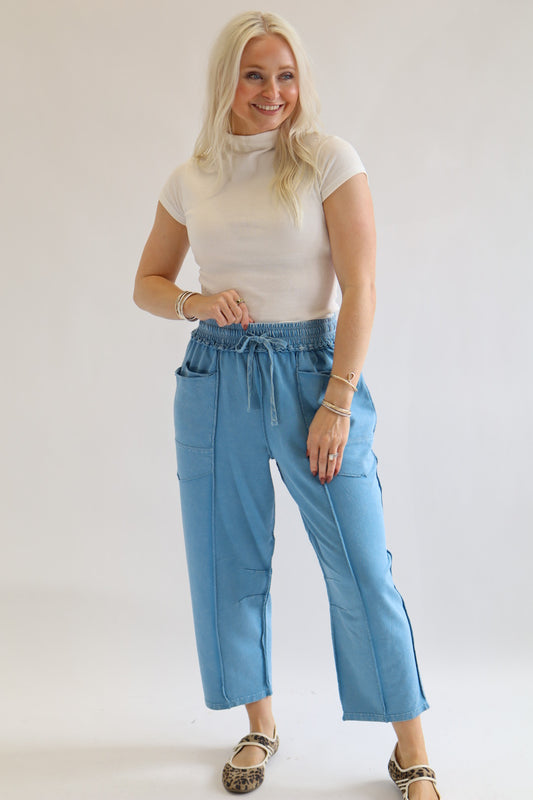 Blue Barrel Easel Pant