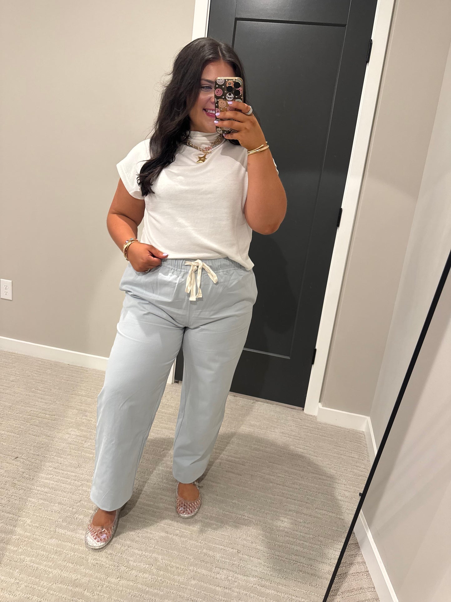 Lola Cotton Denim Pant