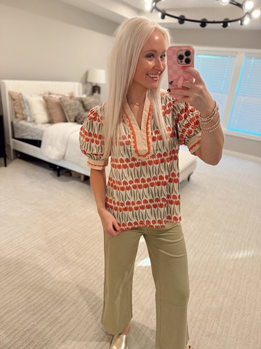 Lt. Olive Pocket Pant