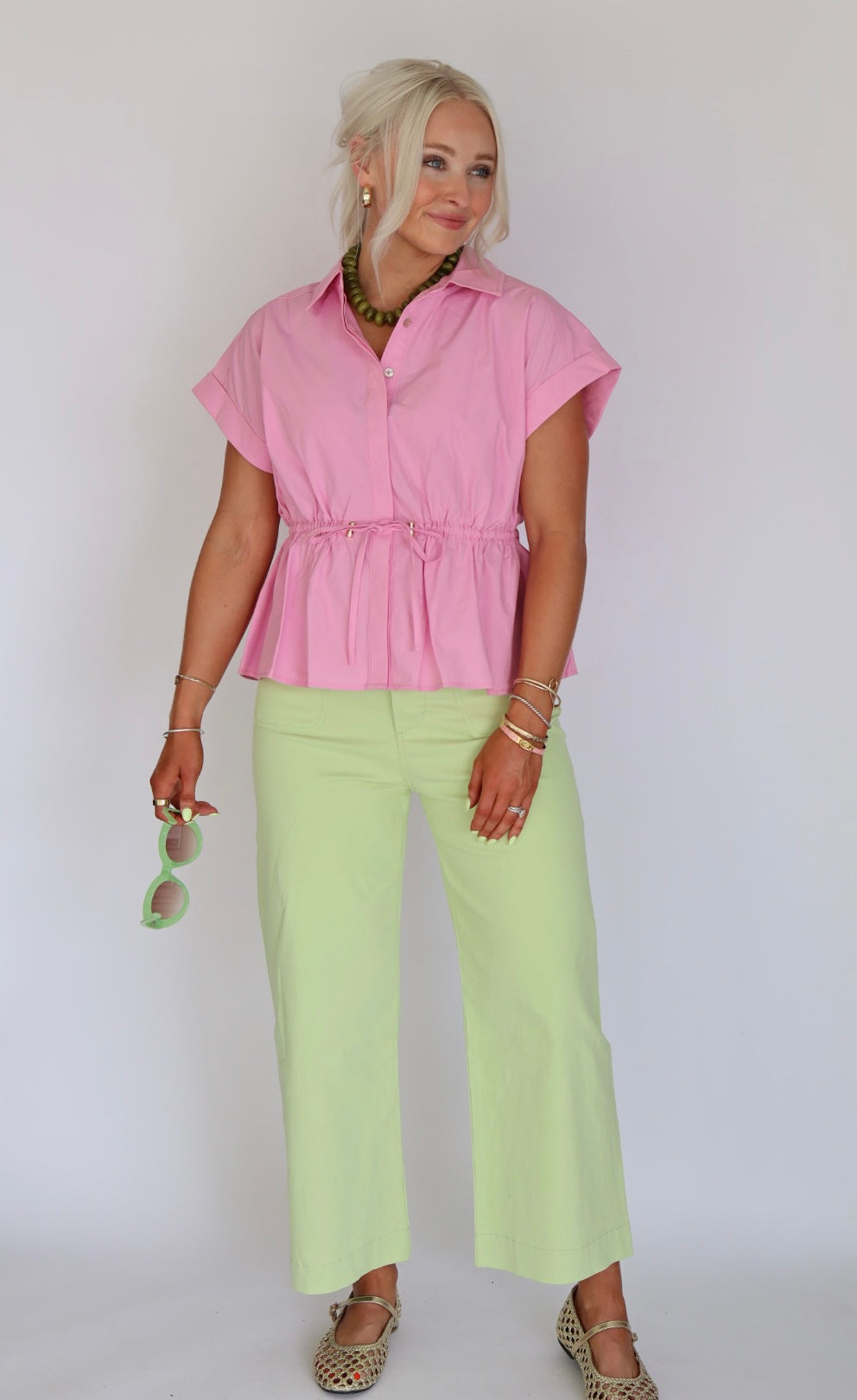 Colette Lime Pant
