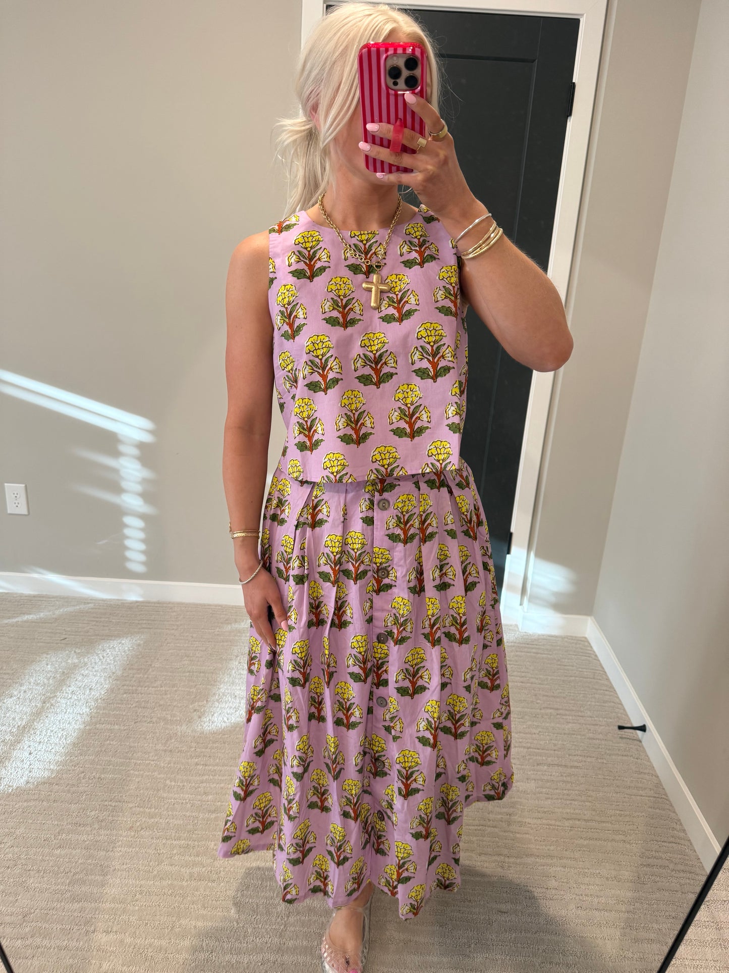 Lavender Honeysuckle Midi Set