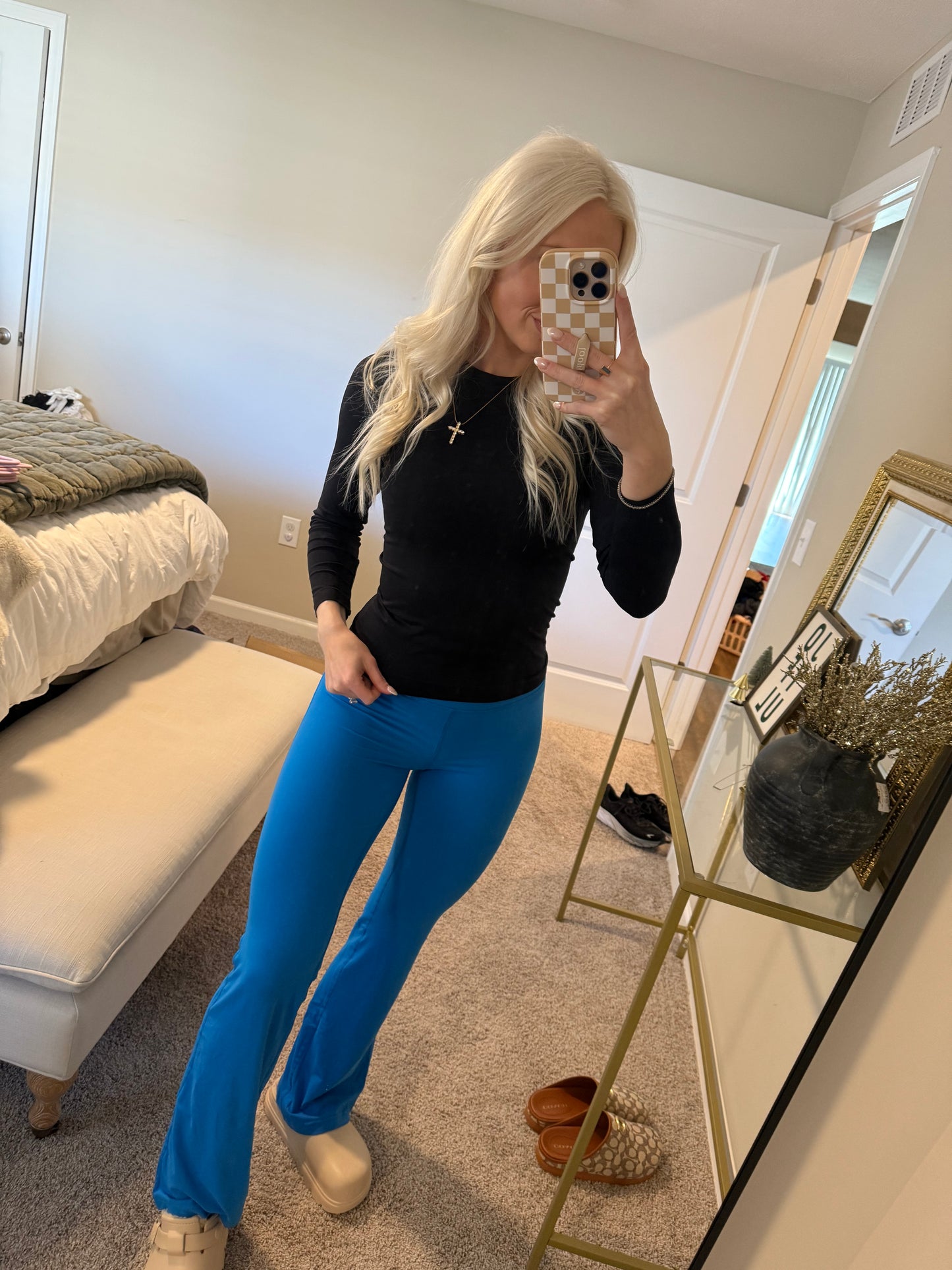 Sonic Blue Yoga Pant