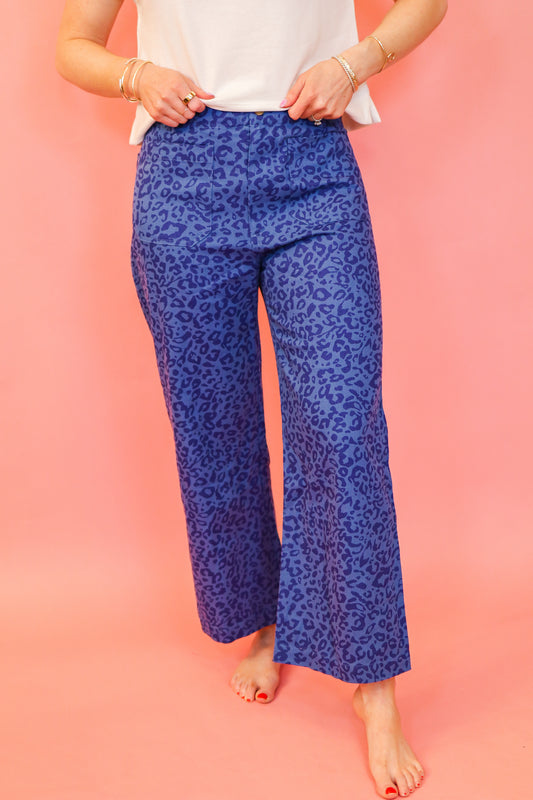 Lola Leopard Denim