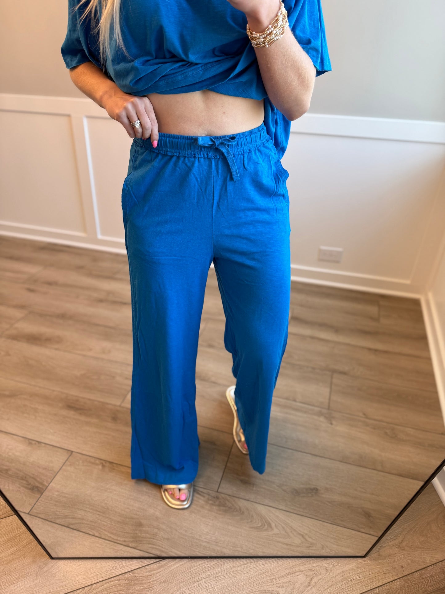 Ocean Blue Pant Set