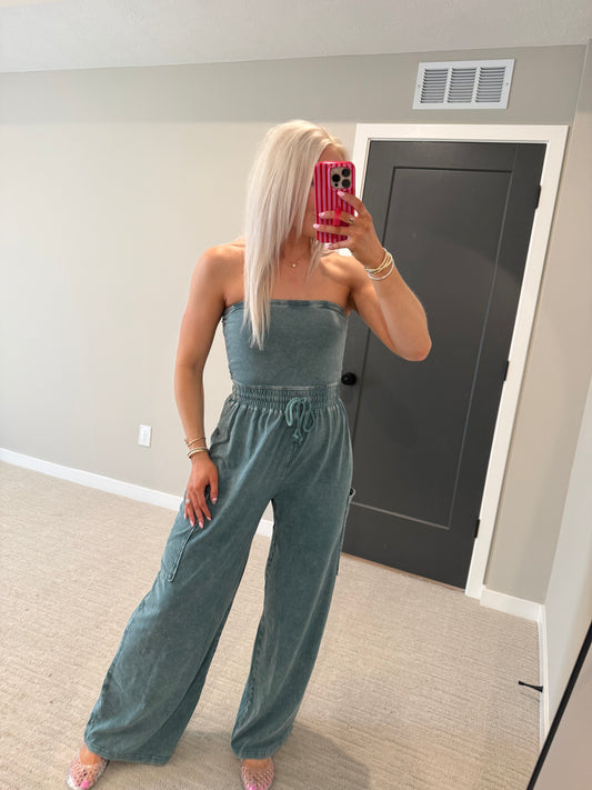 Dark Teal Justine Jumper