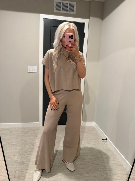 Monroe Ribbed Set