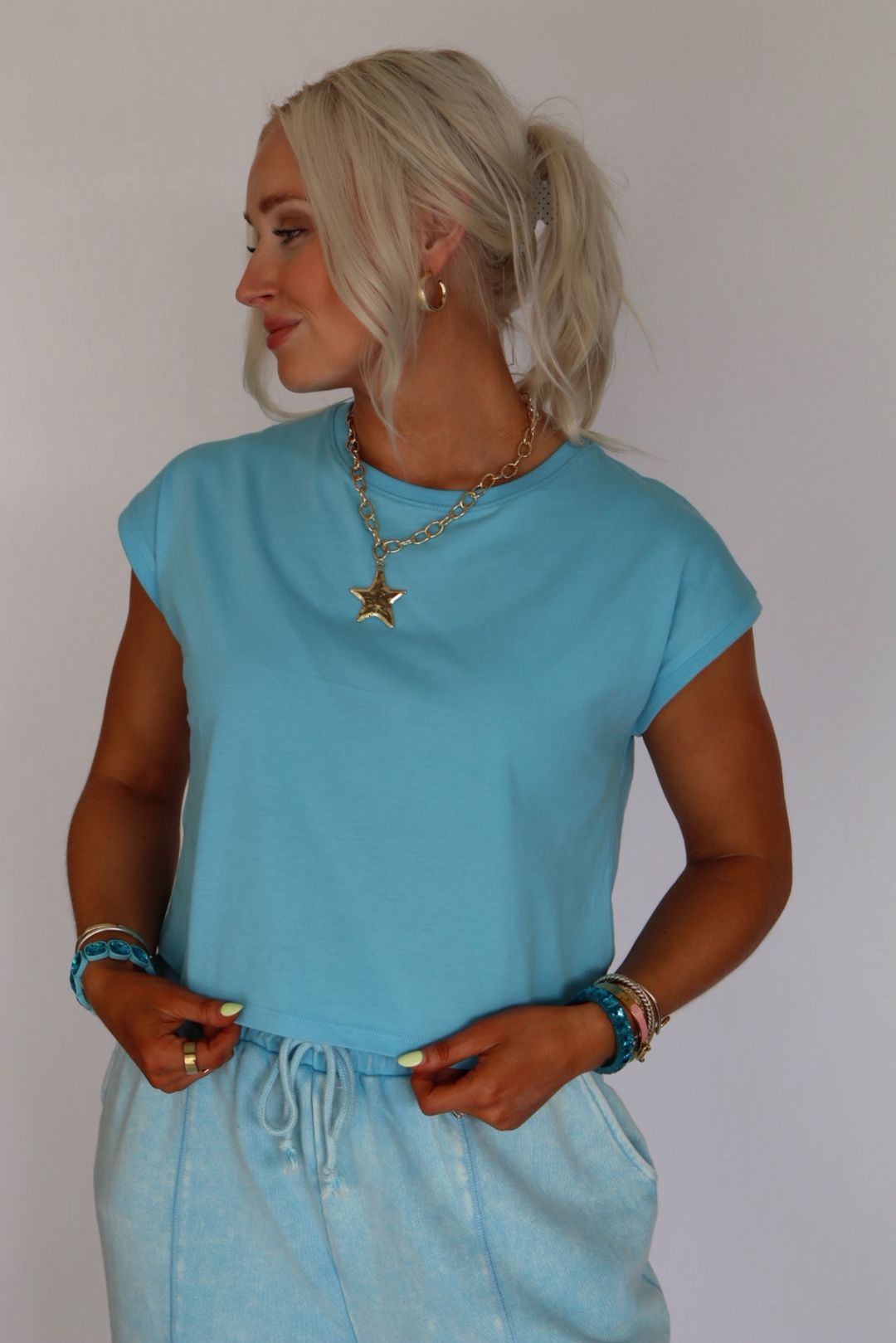 Teal Blue Tank