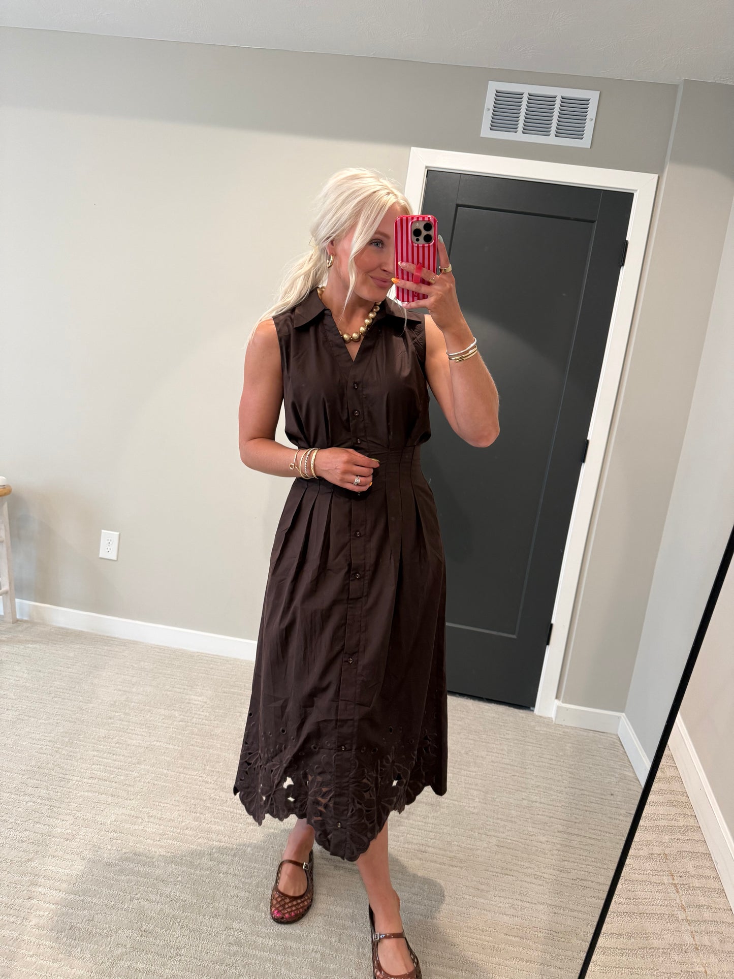 Callie Chocolate Midi