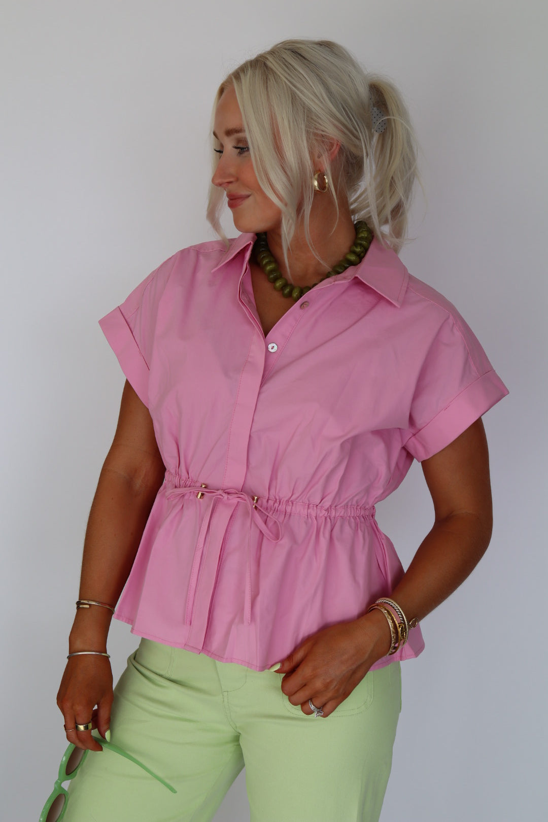 Rich in Pink Top