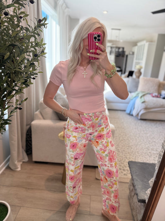 Tonya Taffy Pink Tee