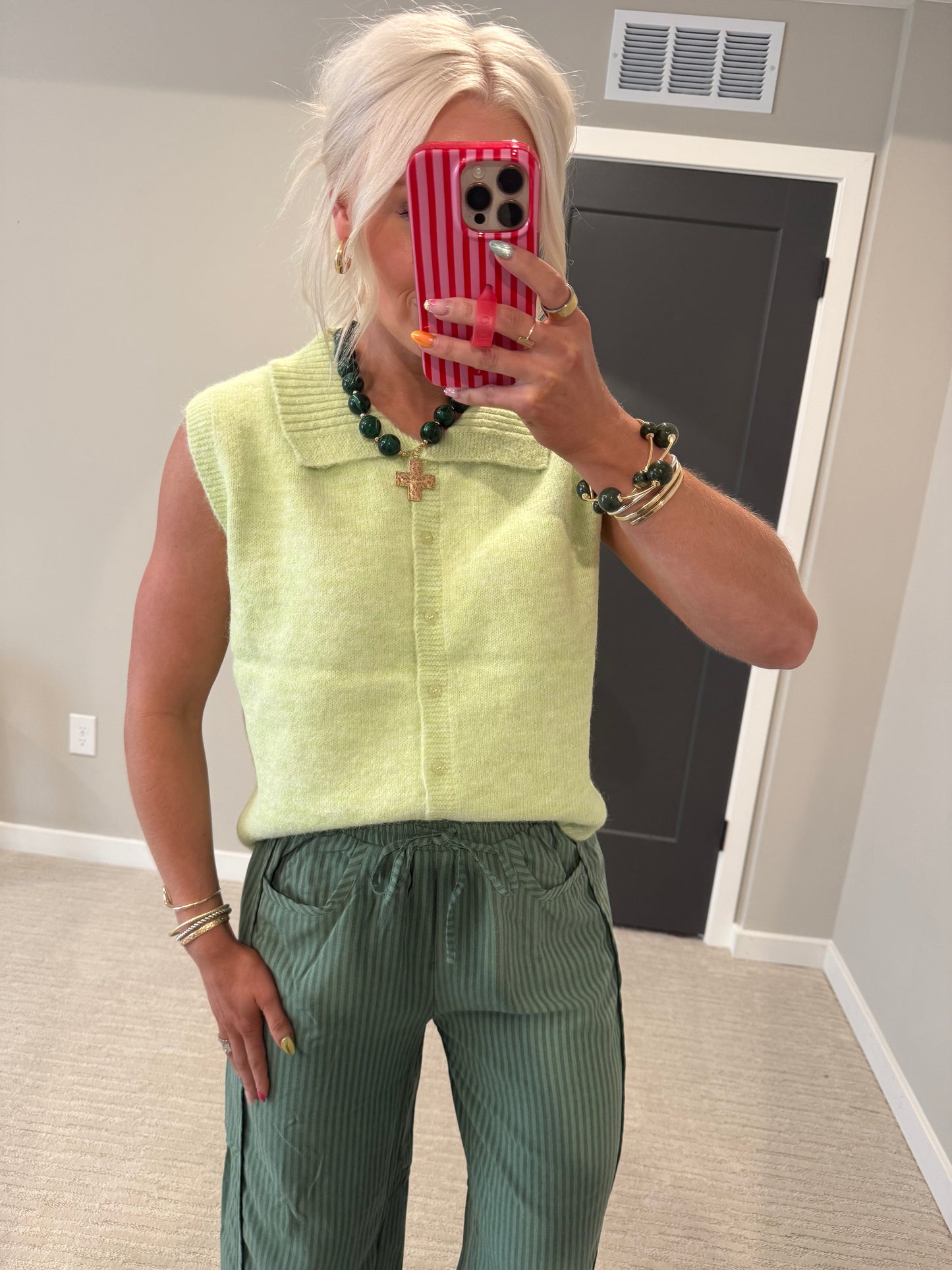 Honeydew Sweater Top